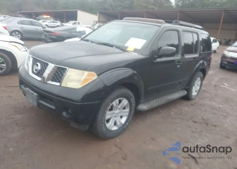 2006 Nissan Pathfinder Le из США, поврежденный, VIN 5N1AR18W36C666944